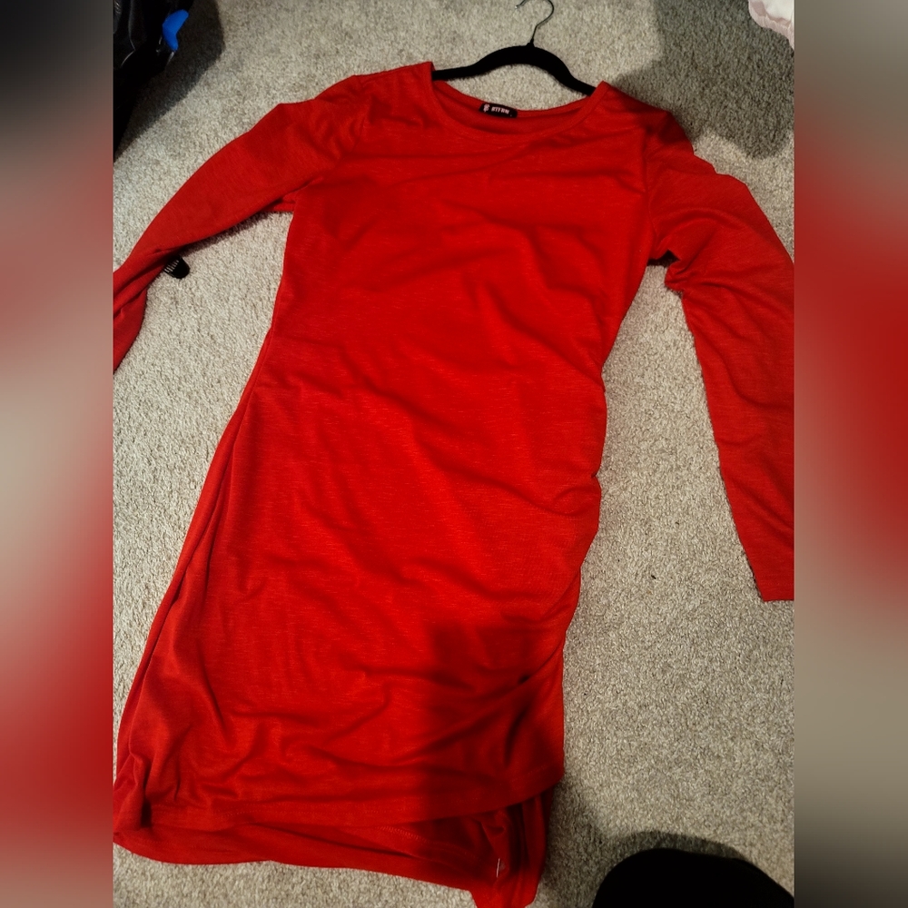 Red dress